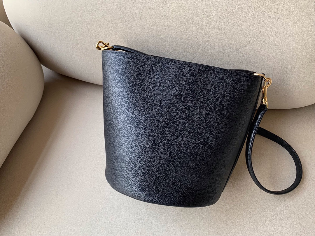 Top Quality Bucket 16 Bag Black For Women 10in/25cm 195573CR4.38NO