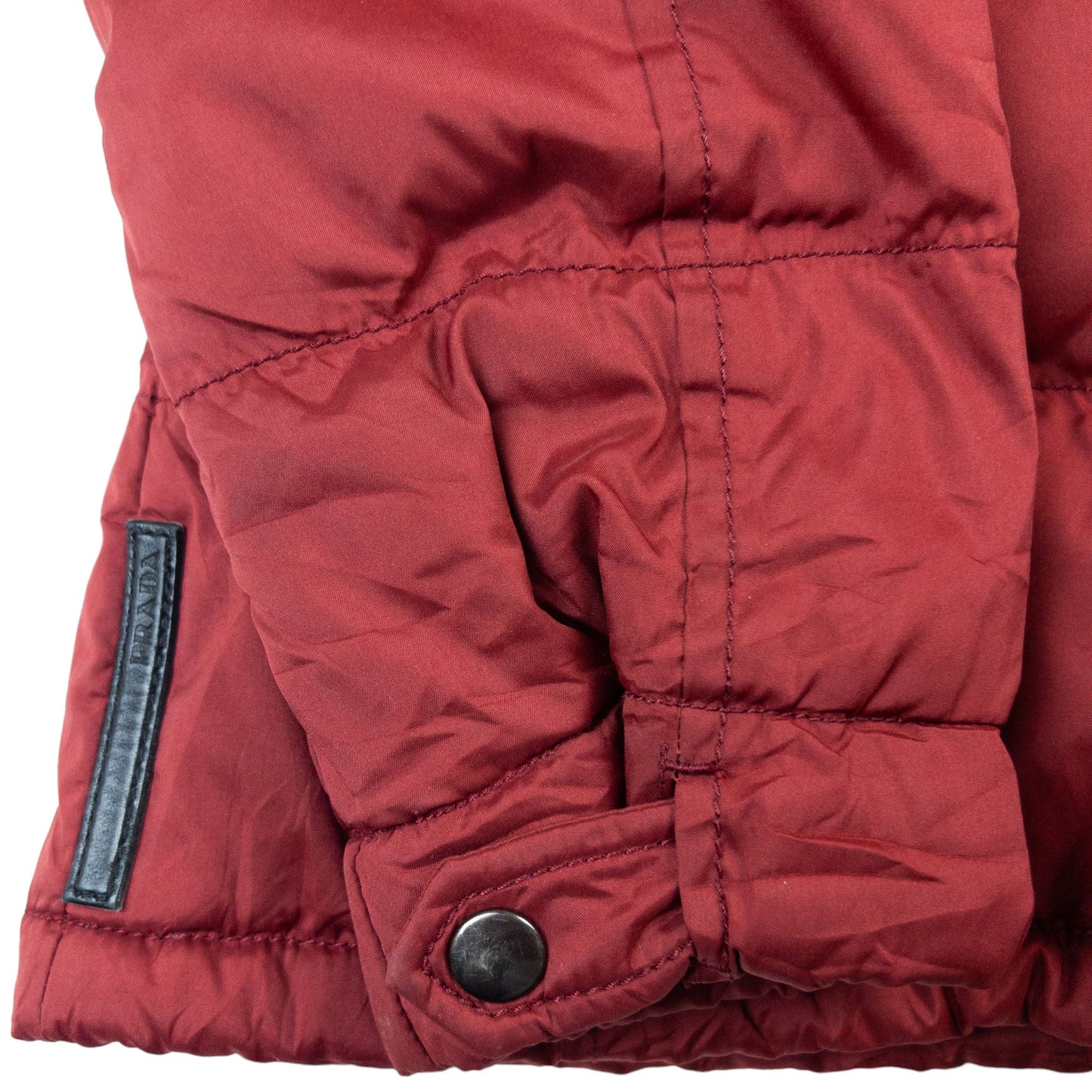 Prada Sport Zip Up Puffer Jacket Women's Size L