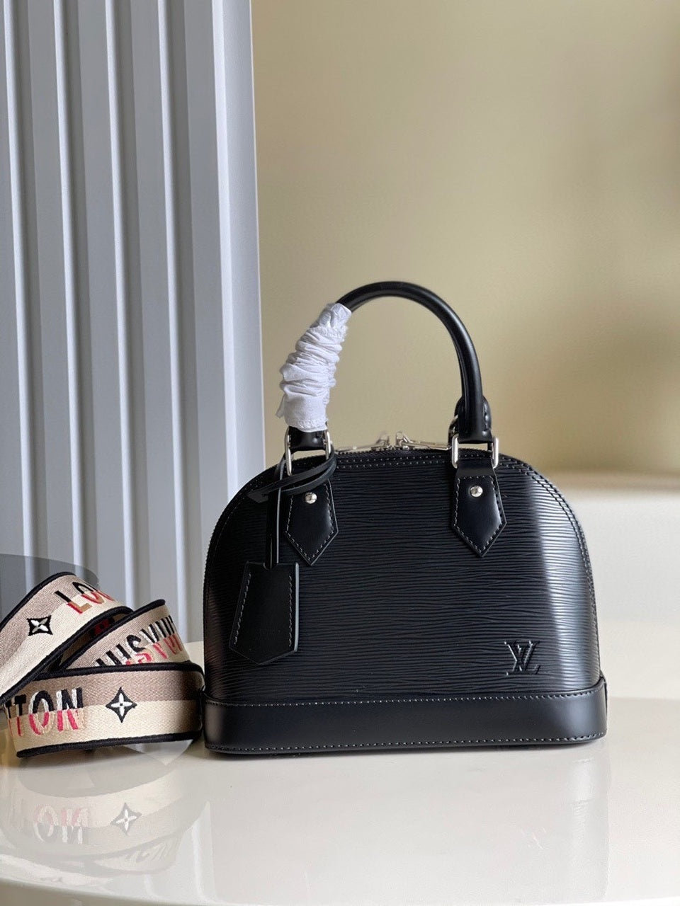 Top Quality Alma BB Monogram Blossoms Black For Women,  Shoulder And Crossbody Bags 9.3in/23.5cm Top Quality M59217