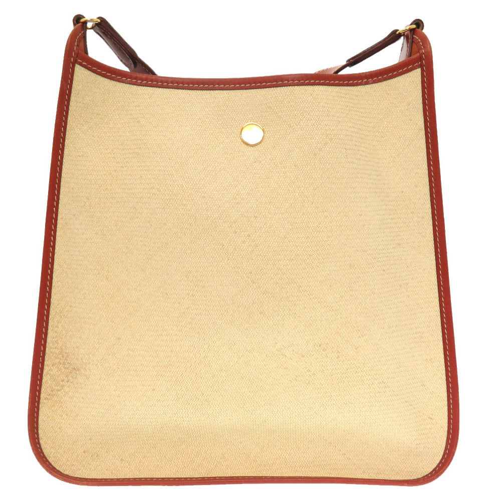 HERMES Shoulder Bag straw beige Vespa PM Women  d