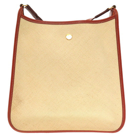 HERMES Shoulder Bag straw beige Vespa PM Women  d