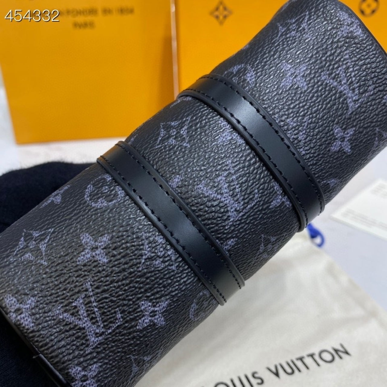 Top Quality Keepall XS Monogram Eclipse Canvas For Men, Bags, Shoulder And Crossbody Bags 8.3in/21cm Top Quality M45947