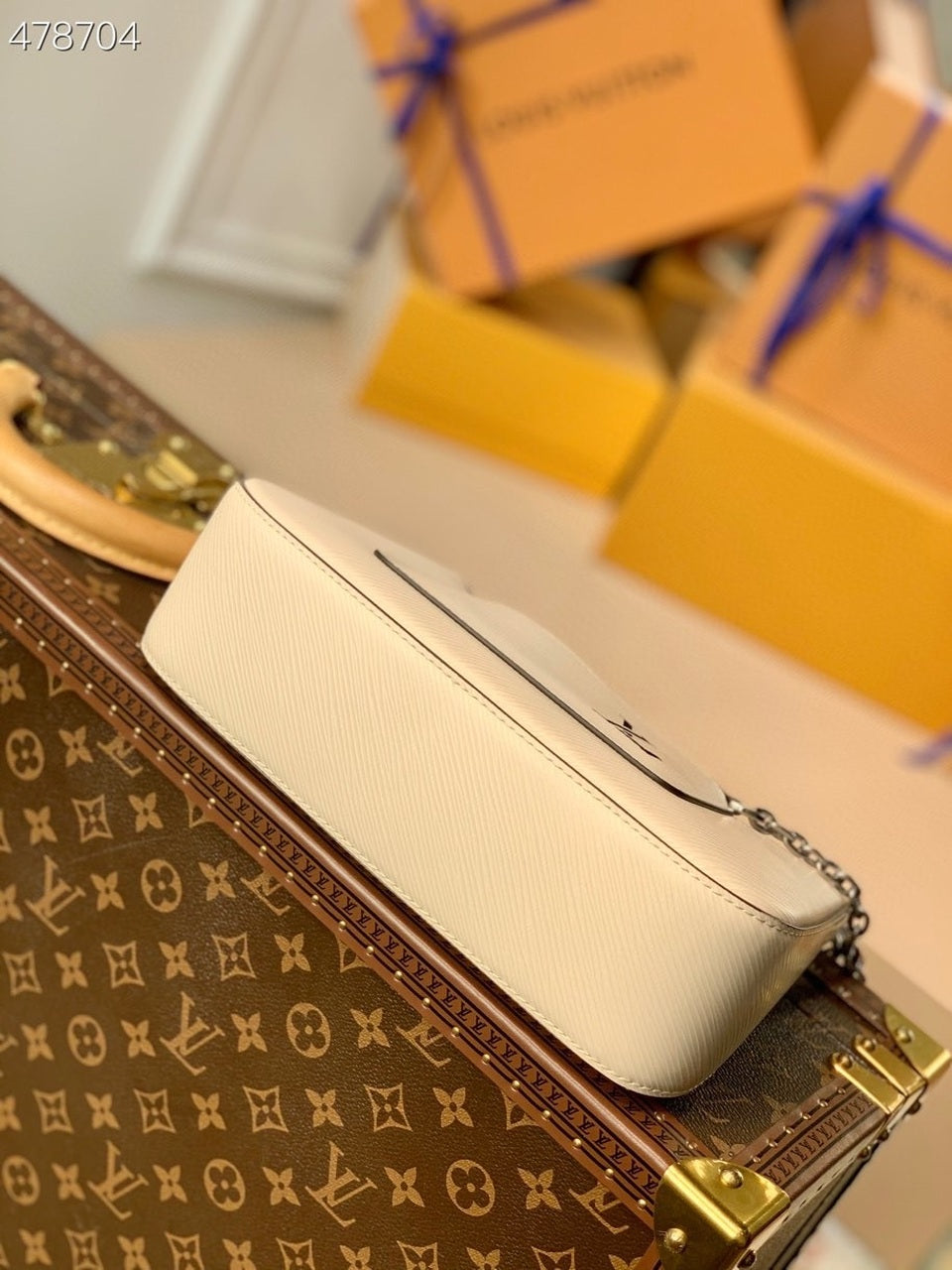 Top Quality Marelle Epi White For Women, Womens Handbags, Shoulder And Crossbody Bags 9.8in/25cm Top Quality M80688