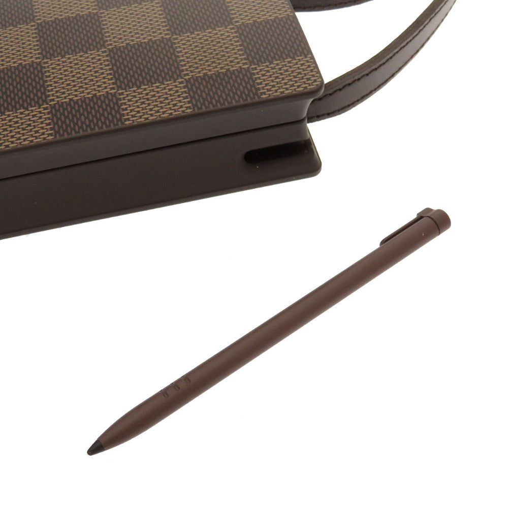 LOUIS VUITTON computer MC/HC 300 HC Plastic, Leather Brown Damier Small mini laptop Clavier 25th anniversary staff limited mens(Unisex)  d