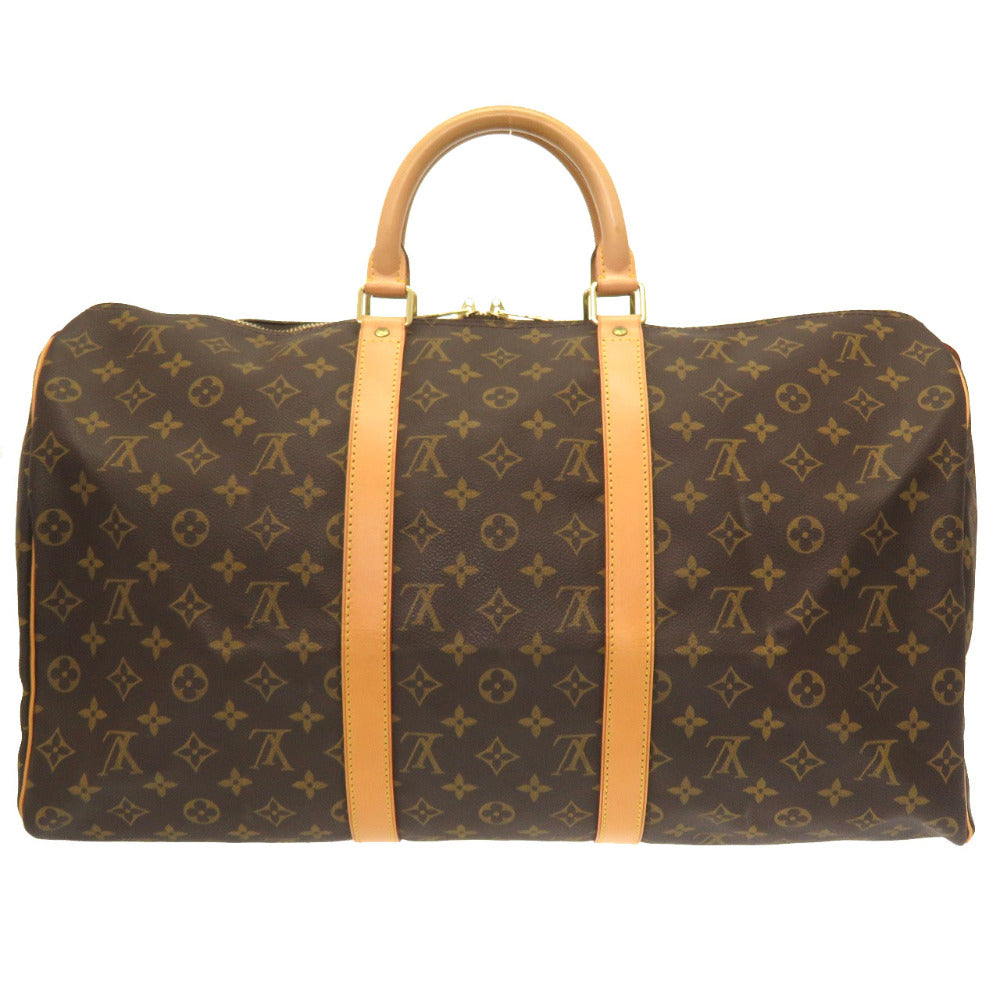 LOUIS VUITTON Boston Duffel bag M41426 Monogram canvas Brown Monogram Keepall 50 mens  d