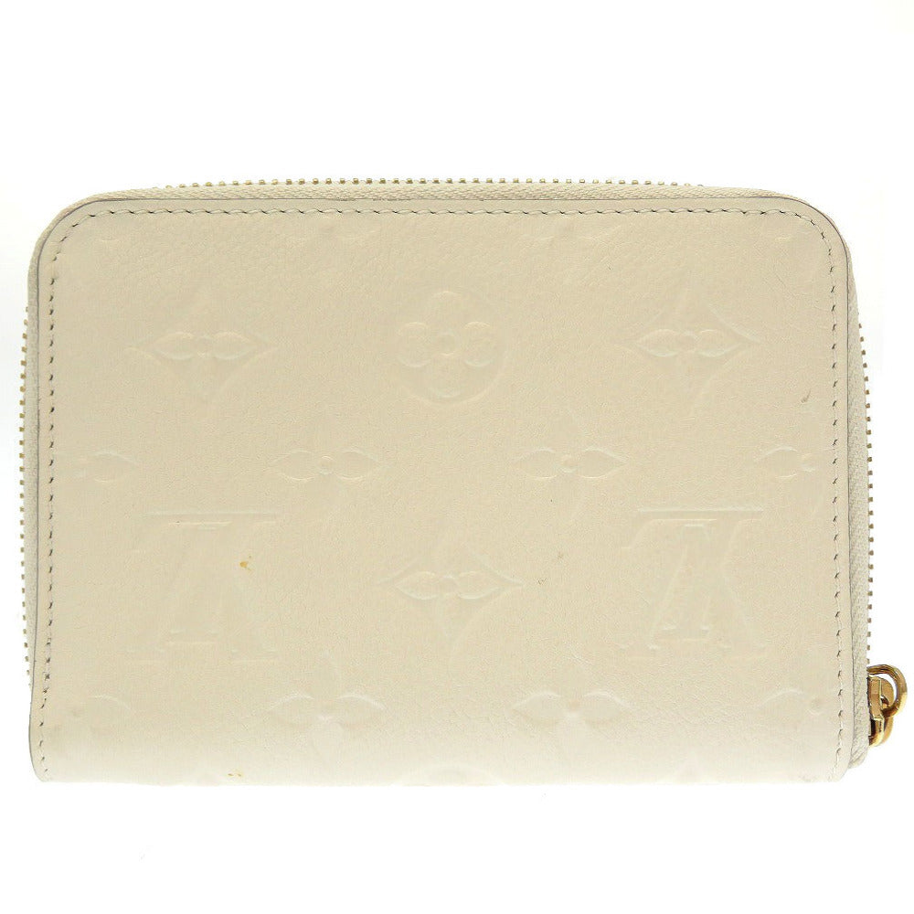 LOUIS VUITTON Bifold Wallet M93432 Monogram Ann Platt Neige Zip Around Monogram Unplant Portefeuille Skret Compact Women(Unisex)  d