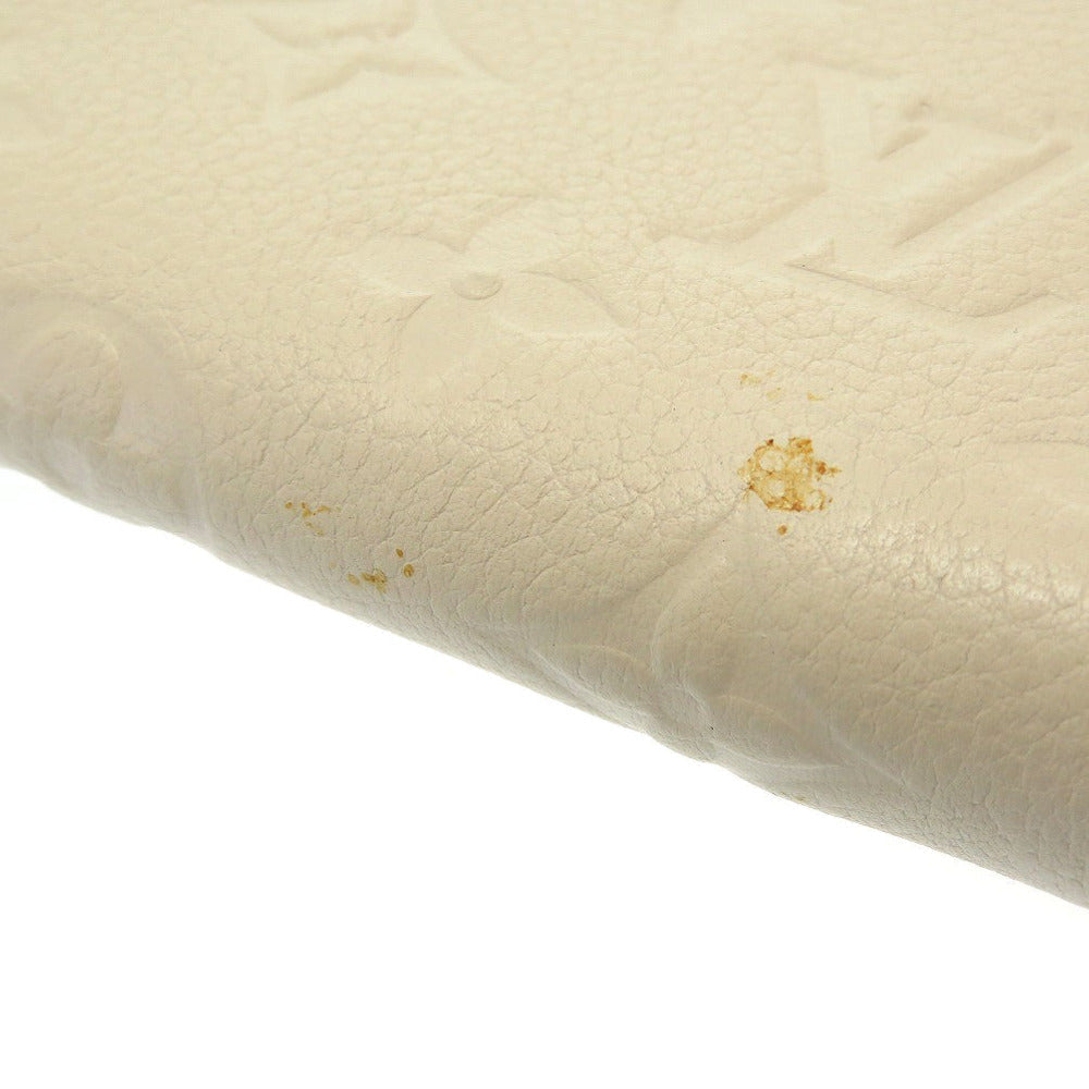 LOUIS VUITTON Bifold Wallet M93432 Monogram Ann Platt Neige Zip Around Monogram Unplant Portefeuille Skret Compact Women(Unisex)  d