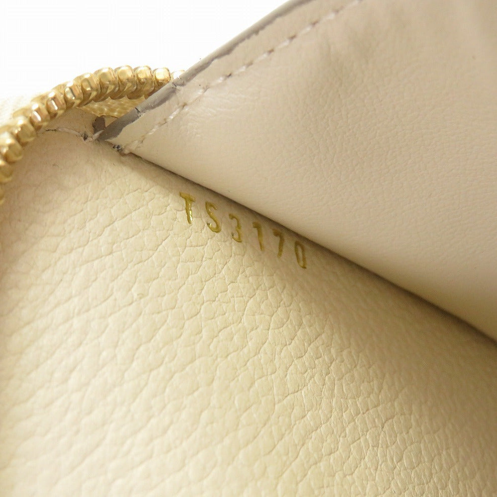 LOUIS VUITTON Bifold Wallet M93432 Monogram Ann Platt Neige Zip Around Monogram Unplant Portefeuille Skret Compact Women(Unisex)  d