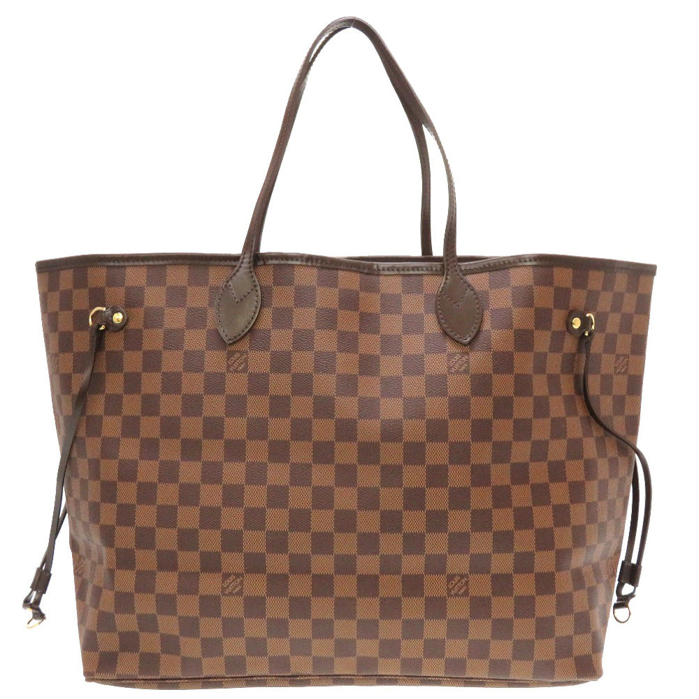 LOUIS VUITTON Tote Bag N51106 Damier canvas Brown Damier Ebene Neverfull GM Women