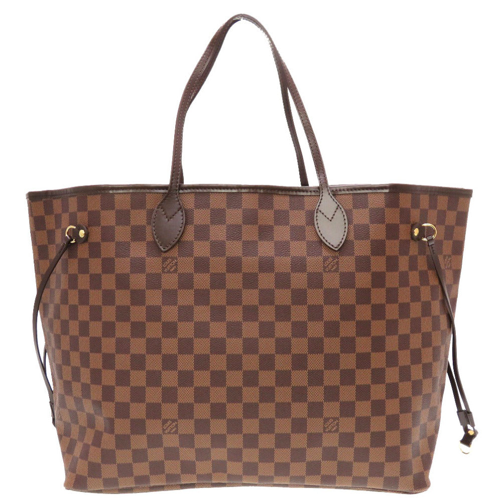 LOUIS VUITTON Tote Bag N51106 Damier canvas Brown Damier Ebene Neverfull GM Women