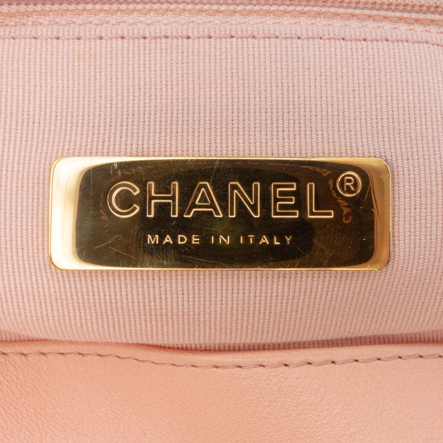 Pink Chanel Medium Lambskin 19 Flap Satchel