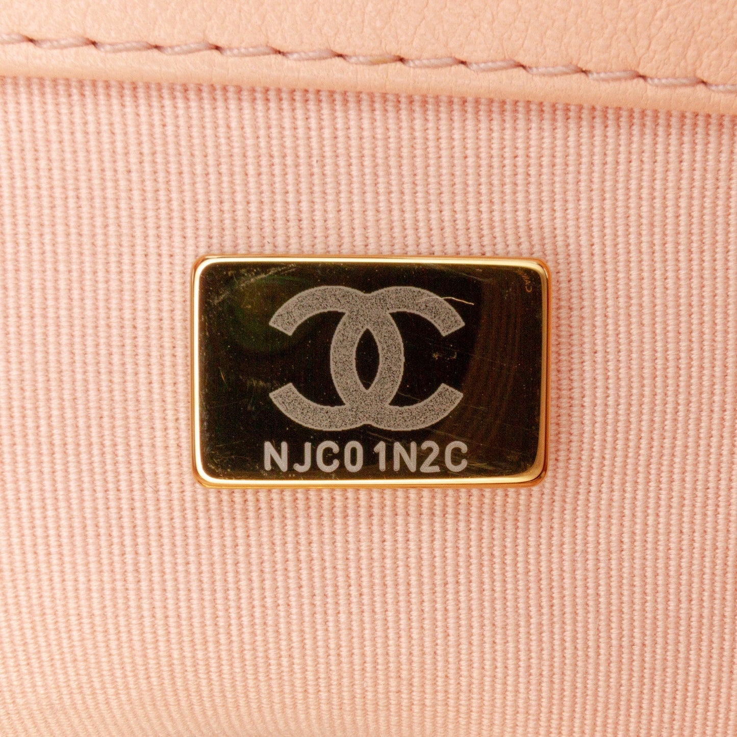 Pink Chanel Medium Lambskin 19 Flap Satchel