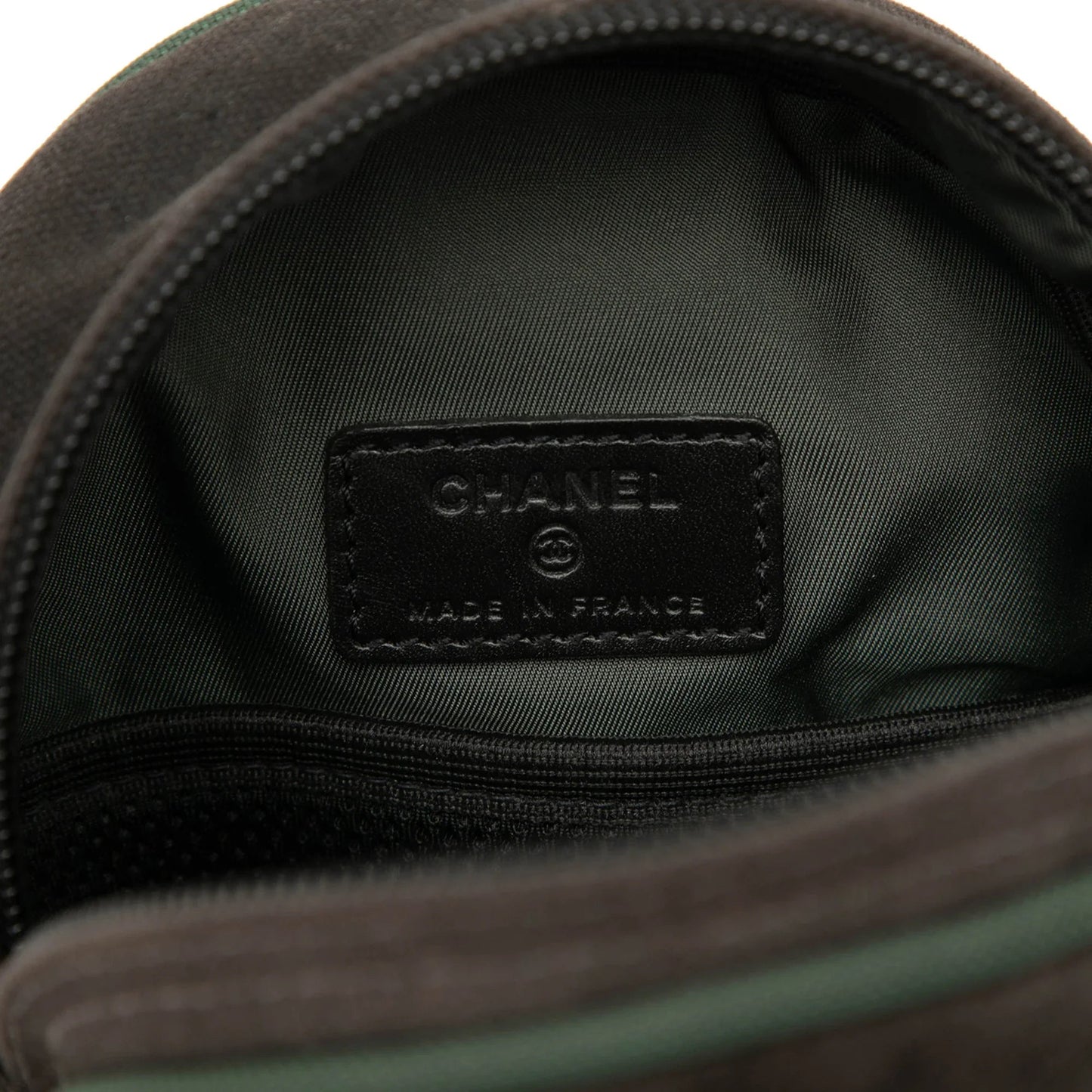 Brown Chanel Sport Line CC Nylon Crossbody
