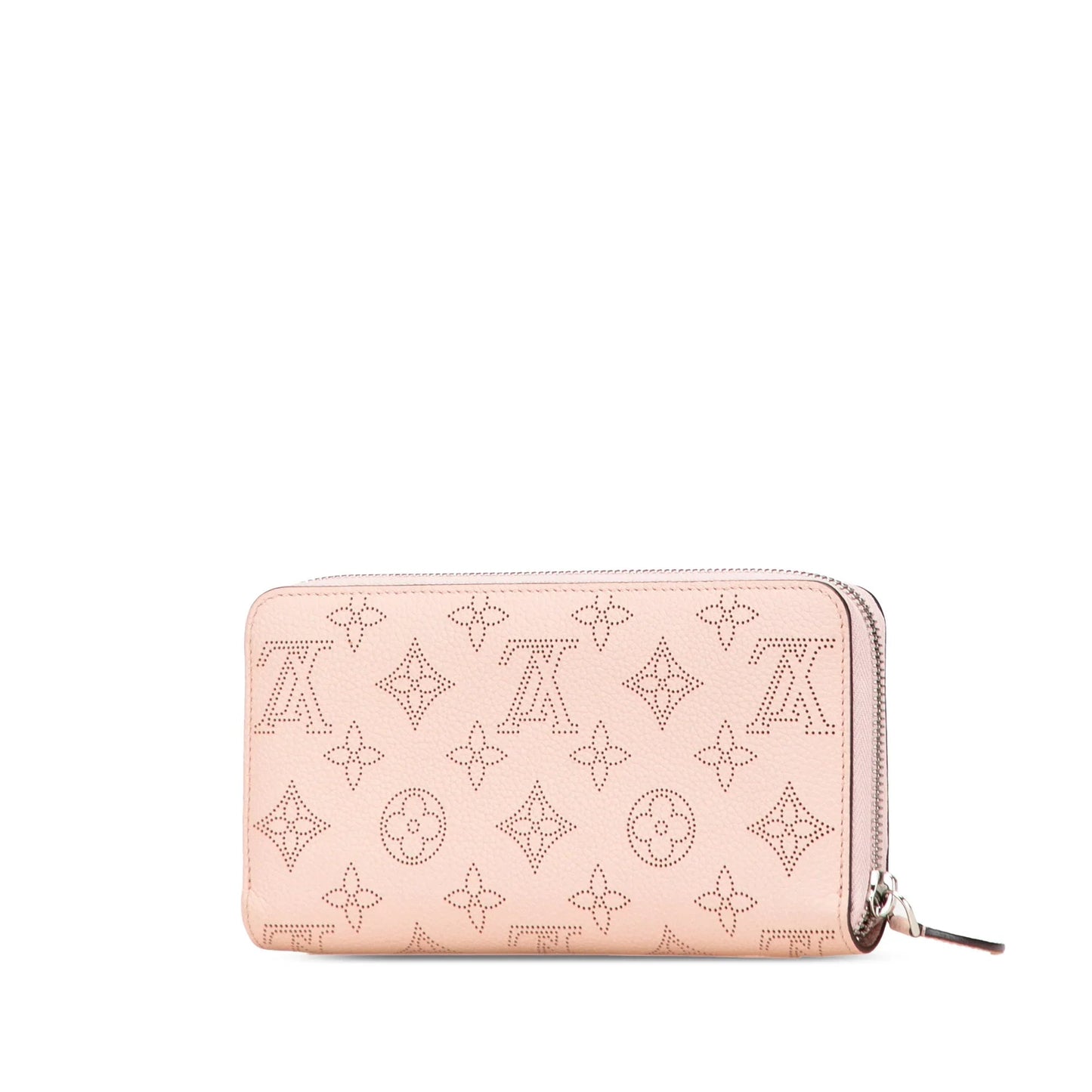 Pink Louis Vuitton Monogram Mahina Zippy Wallet