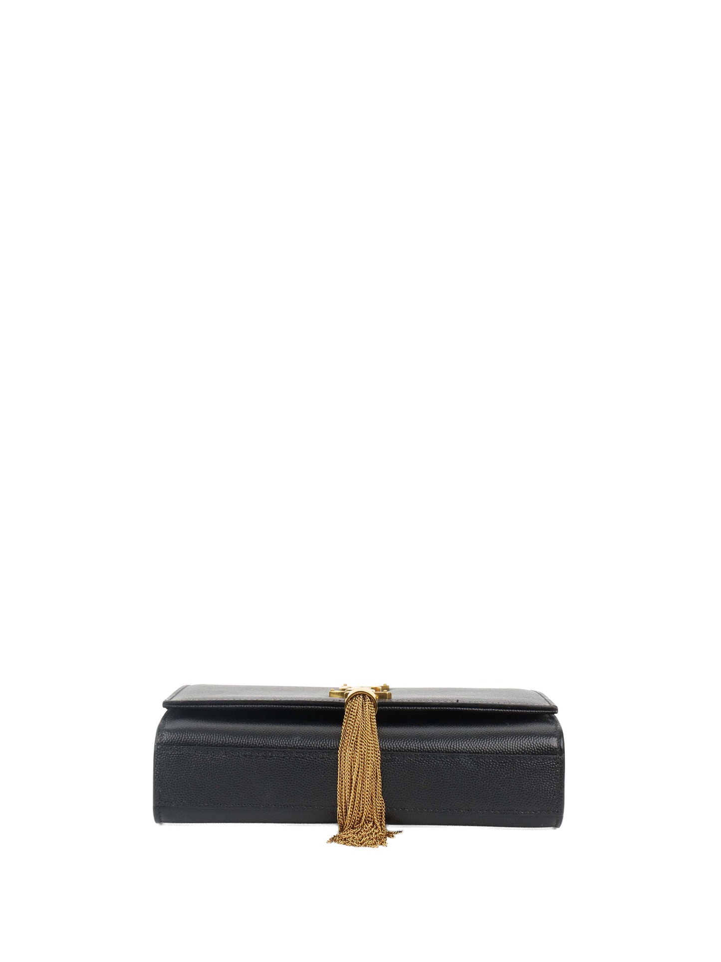Saint Laurent Black Small Kate Tassel Shoulder Bag.