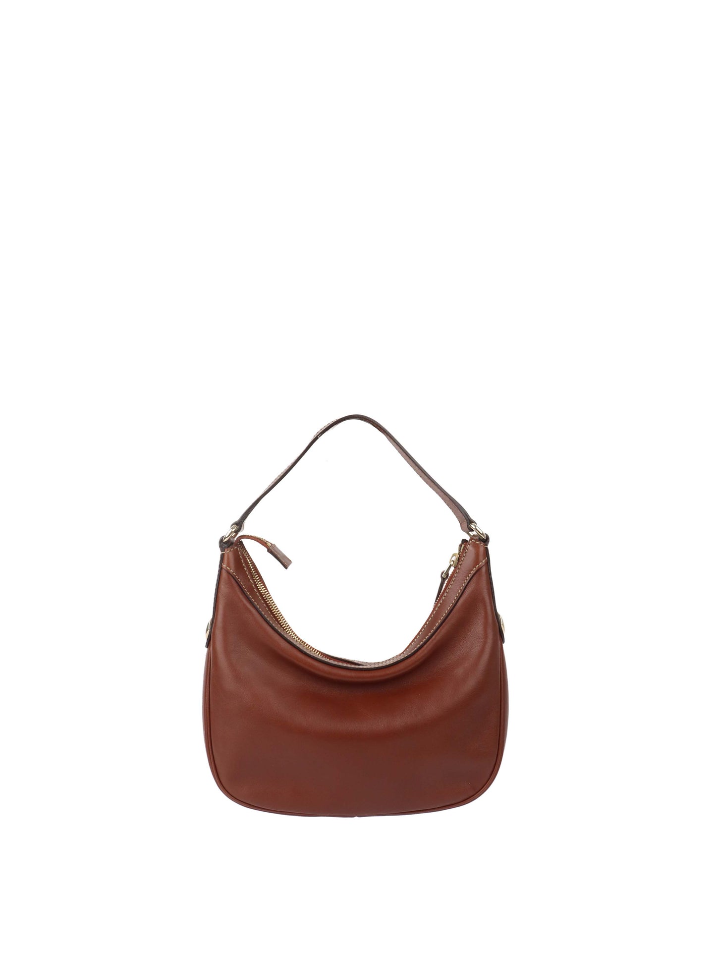 Gucci Cognac Hobo Shoulder Bag.