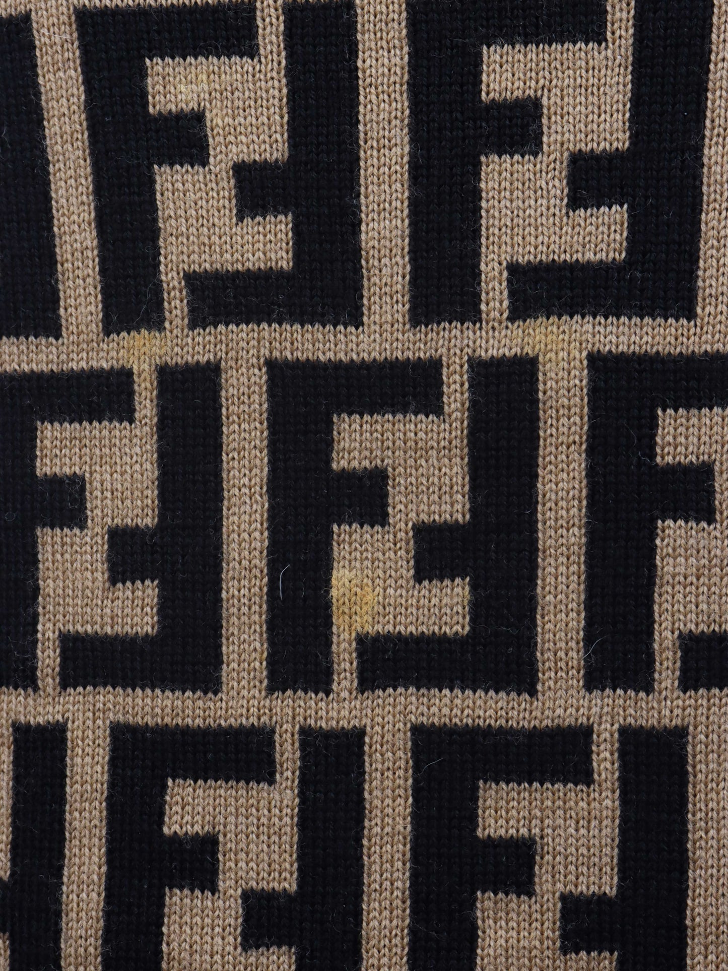 Fendi Zucca   Wool Skirt.