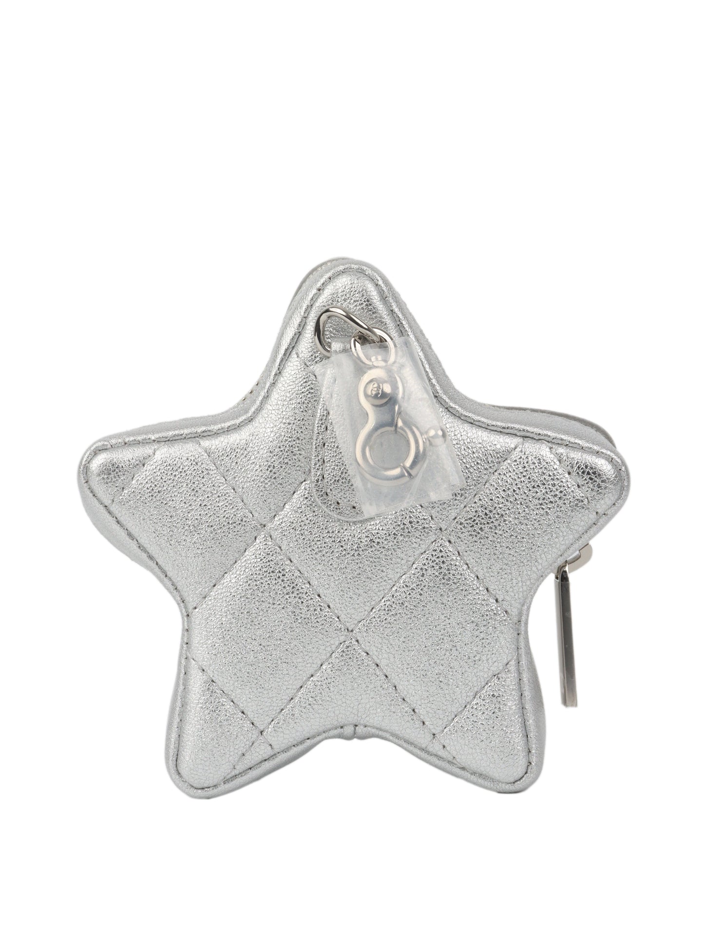 Chanel Silver Star Pouch.