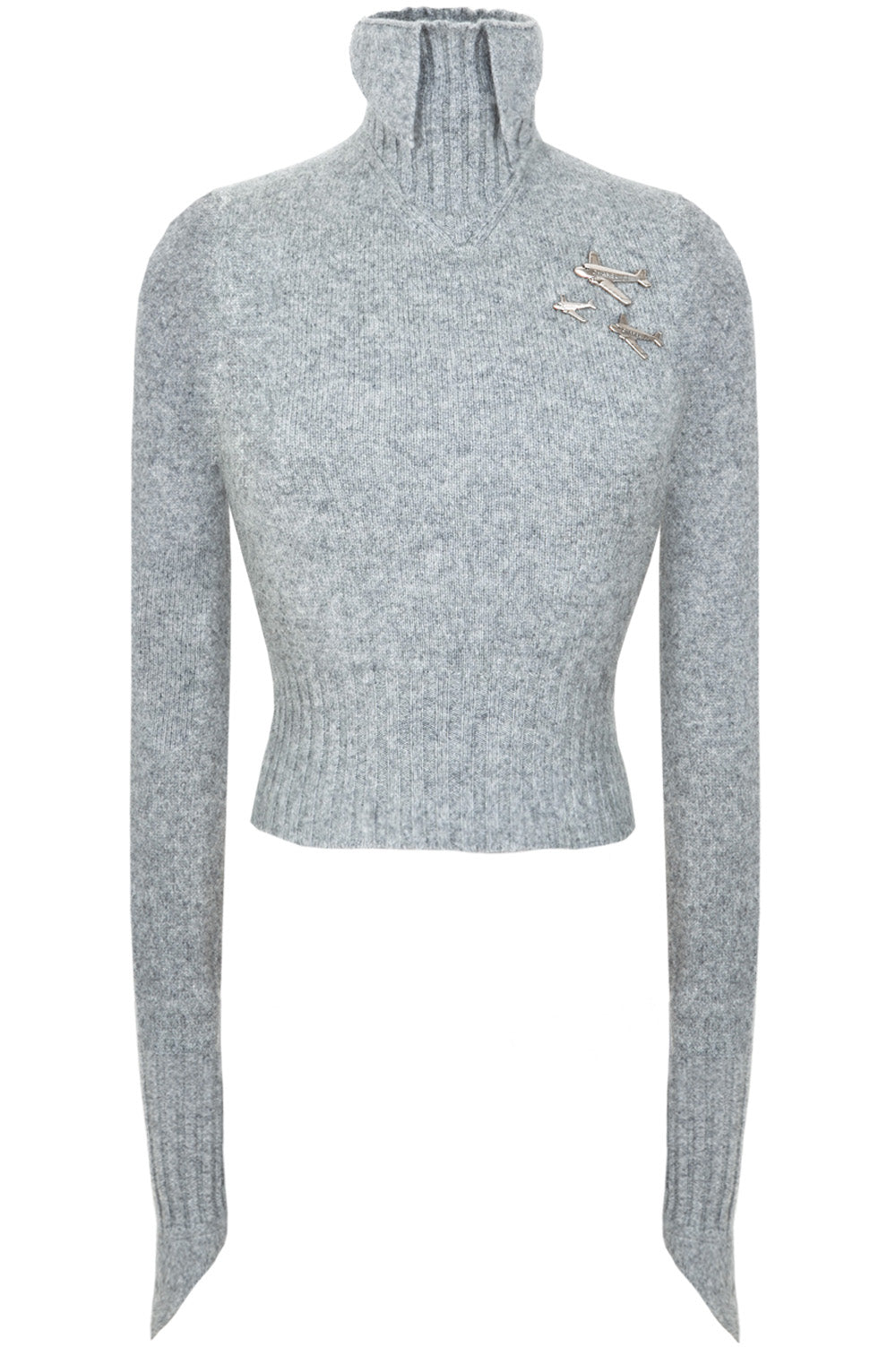 CHANEL Knit Grey Planes Collection 2008