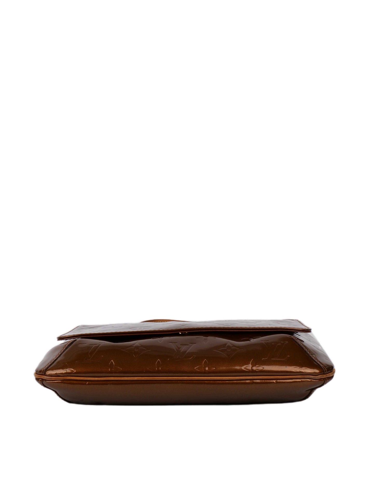 Louis Vuitton Bronze Vernis Patent M tte Salsa Bag.