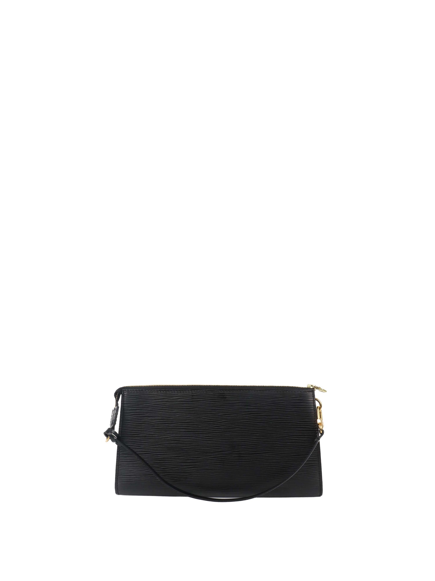 Louis Vuitton Black Epi Leather Pochette Accessoires.