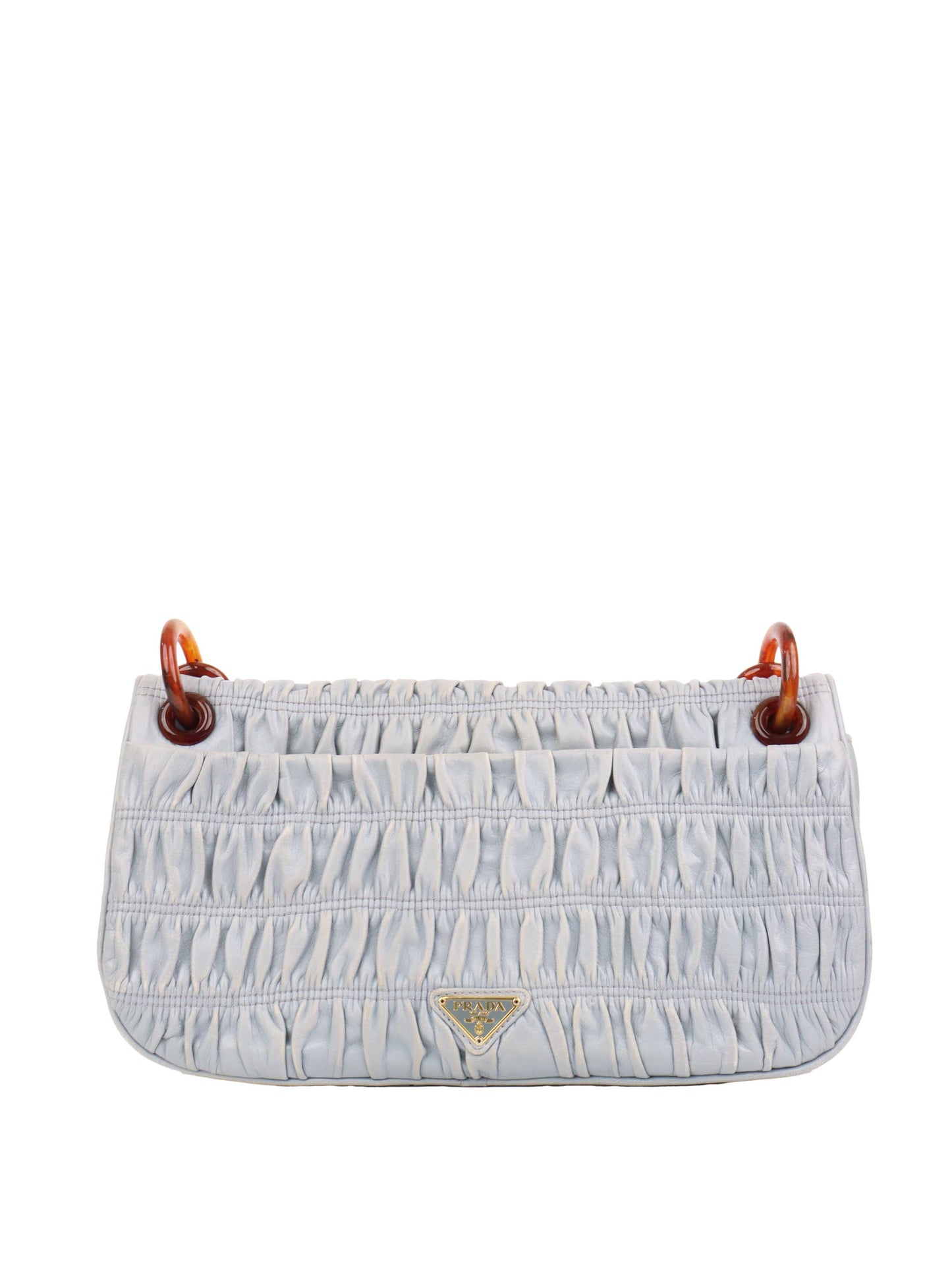 Prada Light Blue Shoulder Bag.