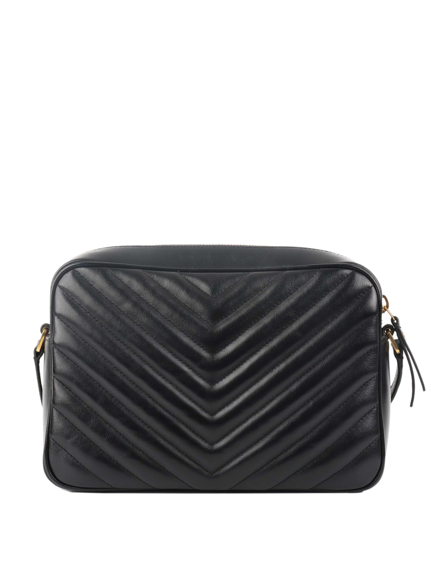 Saint Laurent Black Lou Camera Bag.