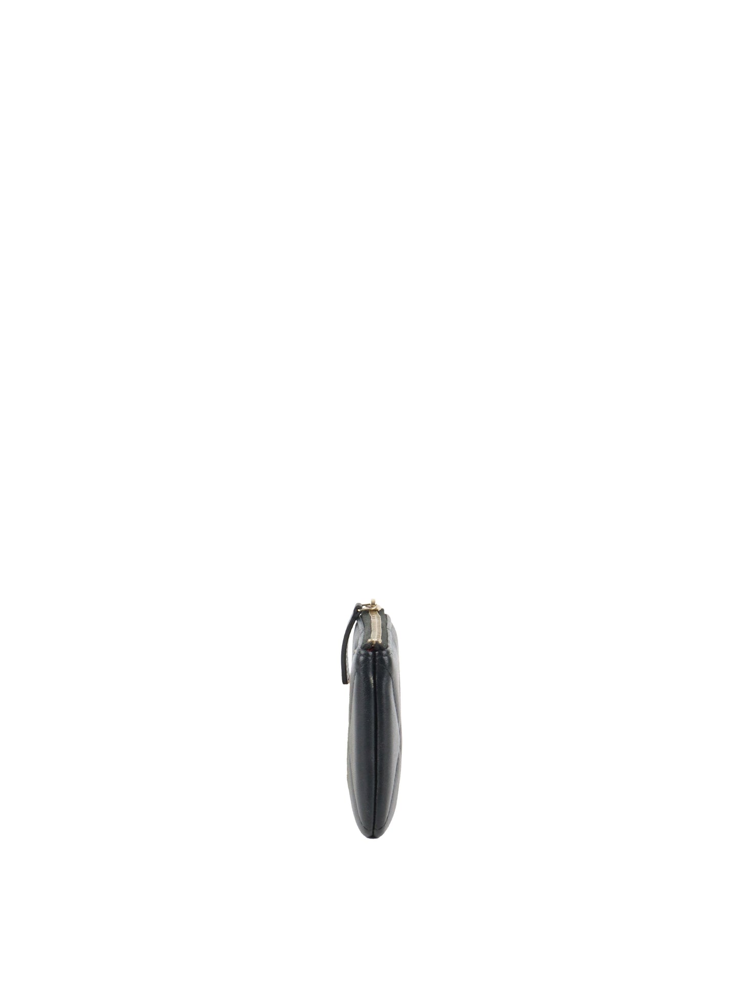 Chanel 19 Quilted Black Zipped Lambskin Coin Purse