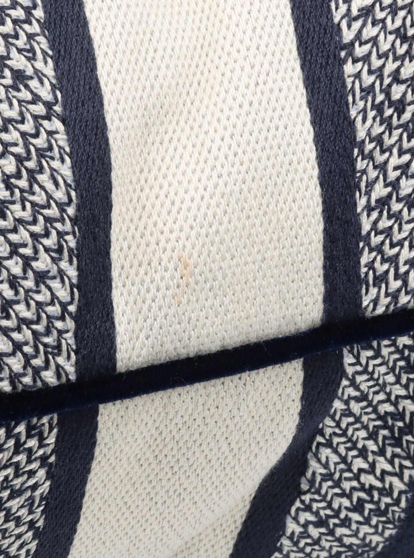 Dior Square Pillow in Navy.