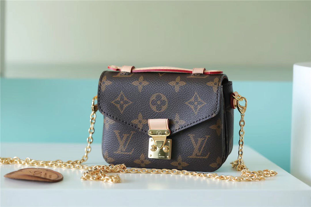 Top Quality Micro Metis Monogram Canvas For Women, Womens Handbags, Shoulder And Crossbody Bags 5.5in/14cm Top Quality M81267
