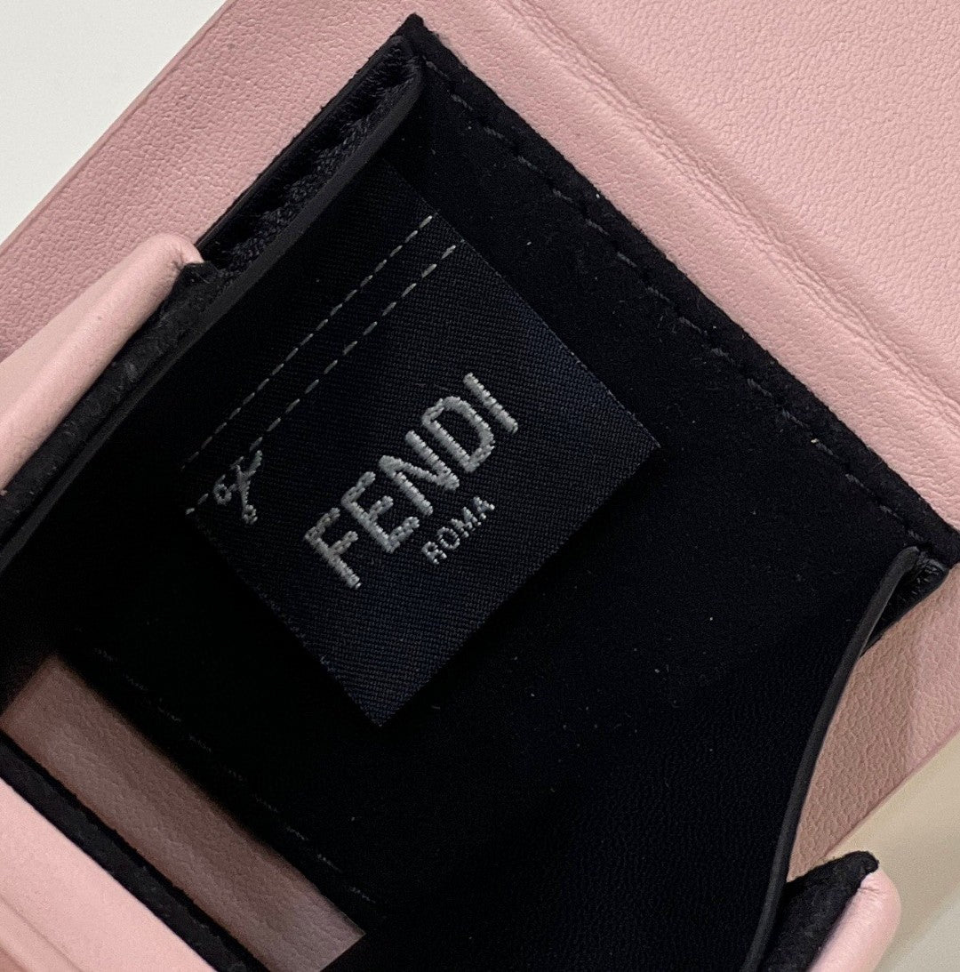 Top QualityTop Quality Logo Box Keychain Pink Charm Bag For Woman 8cm/3in