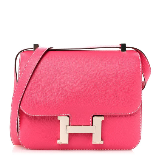 Hermes Epsom Constance 24 Rose Tyrien