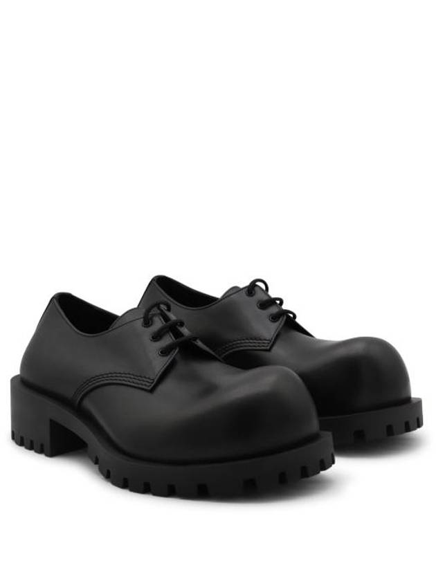 Luxury Balenciaga Trending 2025 Hummer Lace-Up Derby Black