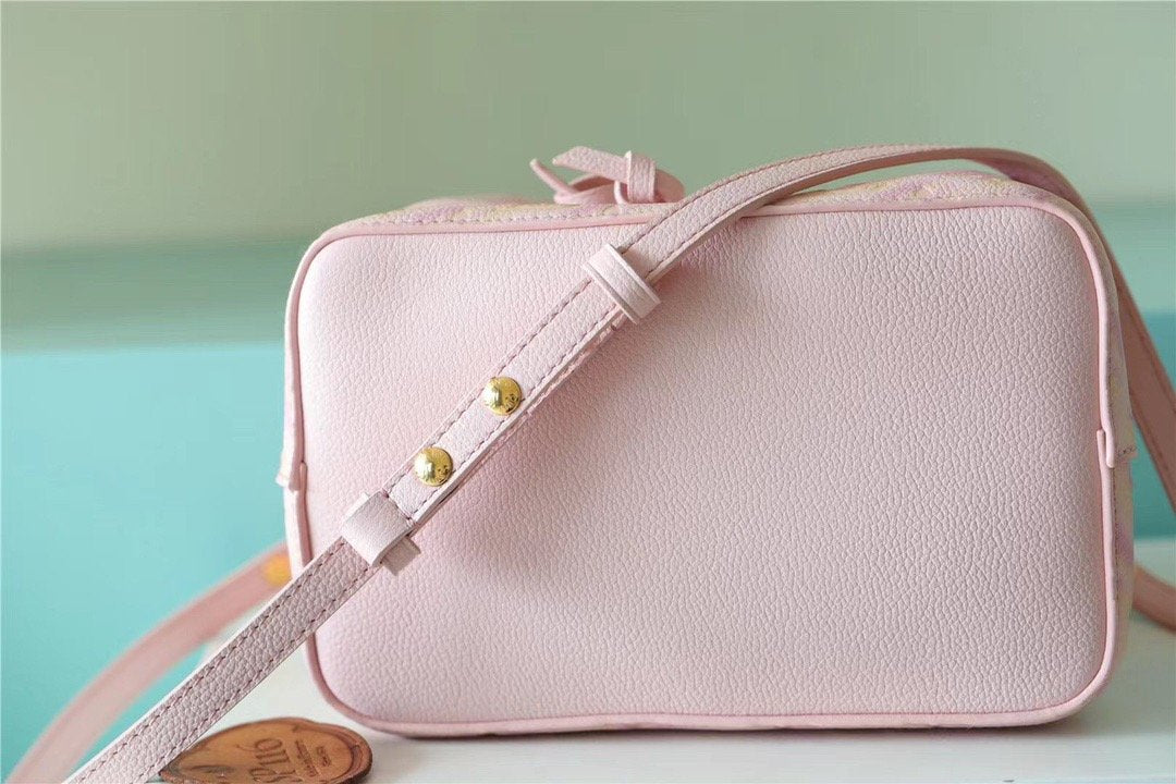 Top Quality NeoNoe BB Monogram Empreinte Pink For Women,  Shoulder And Crossbody Bags 7.9in/20cm Top Quality 