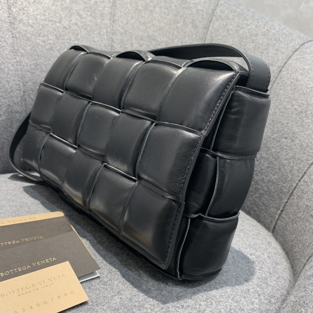Top Quality Padded Cassette Bag For Women 10.2in/26cm In Black 591970VCQR18425