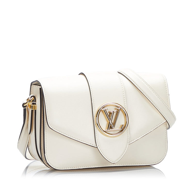 Louis Vuitton M55950 White Smooth Leather  Louis Vuitton M55950 White Smooth Leather Ladies Louis Vuitton