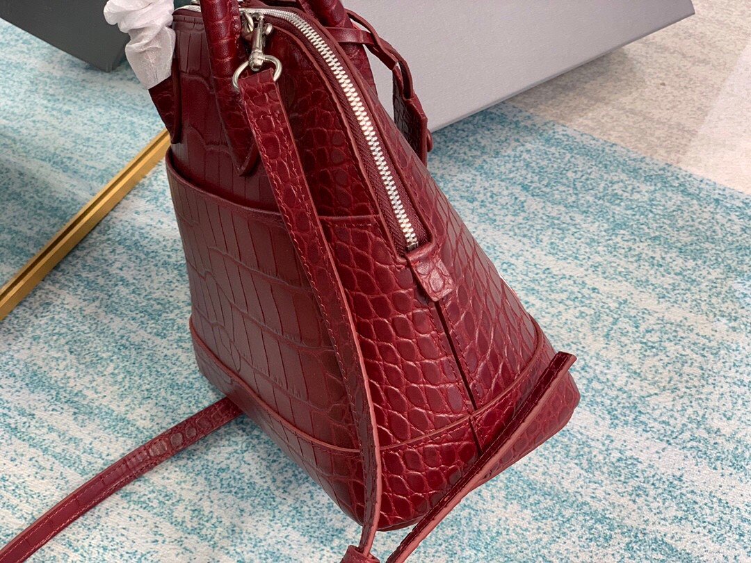 Top Quality Ville XXS Handbag In Dark Red, For Women,  Bags 8.6in/22cm