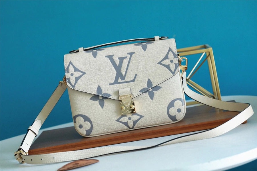 Top Quality Pochette Metis Monogram Empreinte White For Women, Womens Handbags, Shoulder Bags And Crossbody Bags 9.8in/25cm Top Quality 