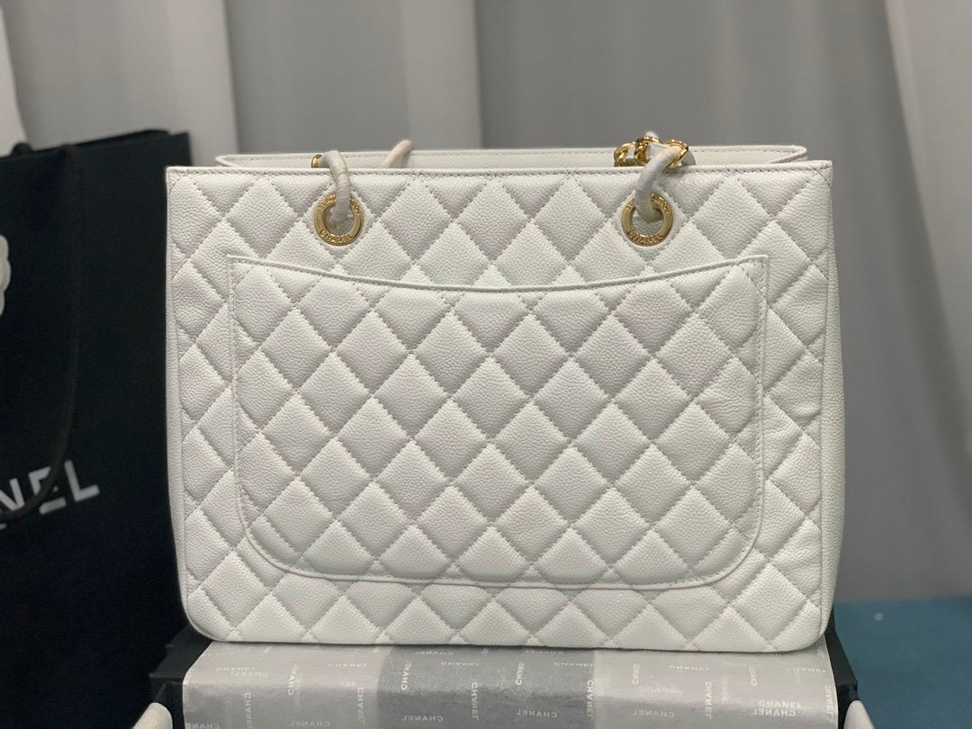 CHLTote Bag Spring Collection Gold Hardware White For Women 13in/33cm