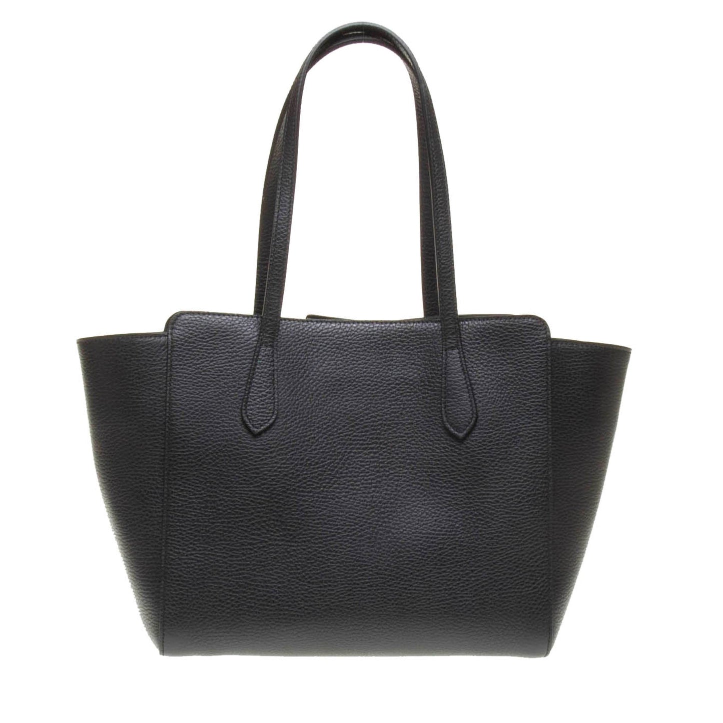 Gucci 354408 Black Swing Leather PM Tote Bag