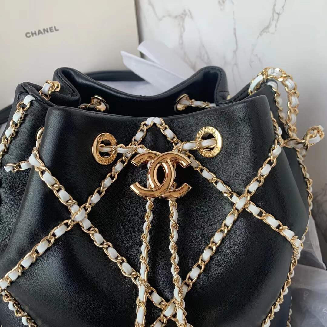 CHL 21 Handbag Black For Women, Women’s Bags 8in/22cm