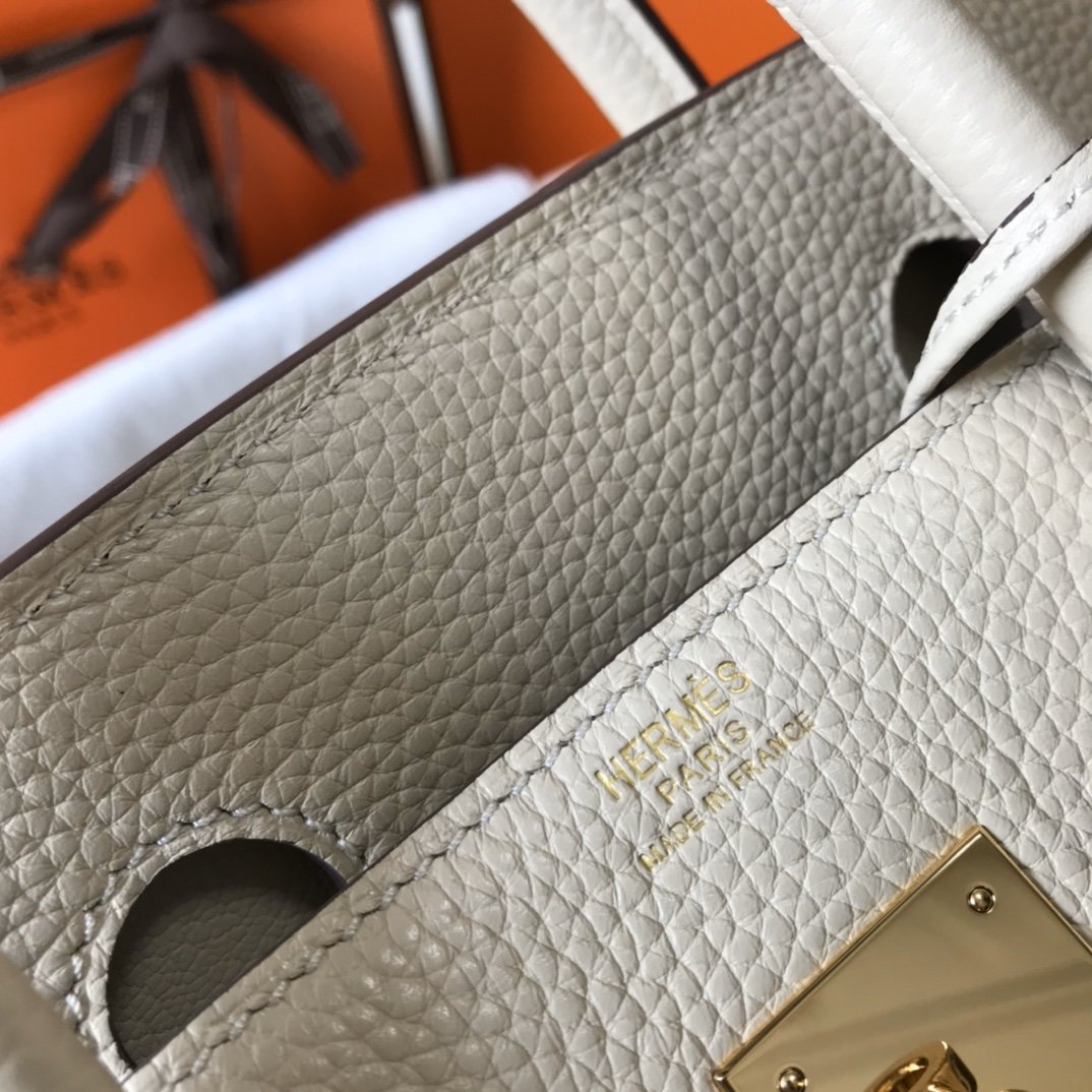 Top Quality Birkin Cream With Gold Hardware Bag For Women, Handbags, Shoulder Bags 30cm/12in