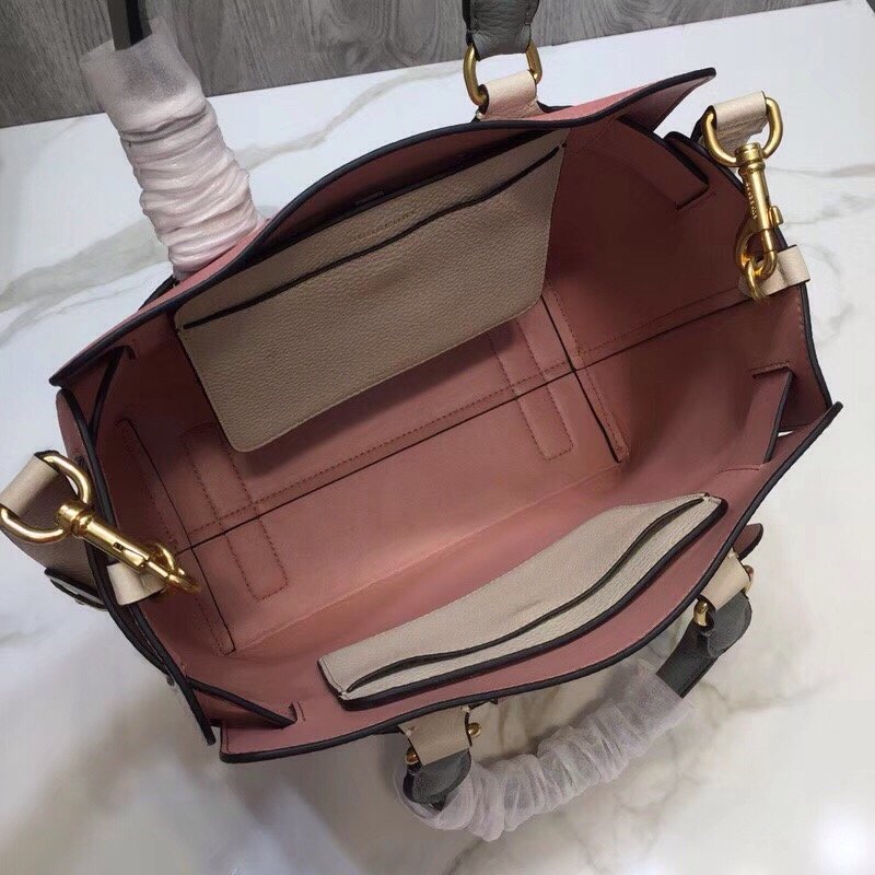 Top Quality Small Triple Stud Belt Bag Cream For Women, Bags 14in/36cm
