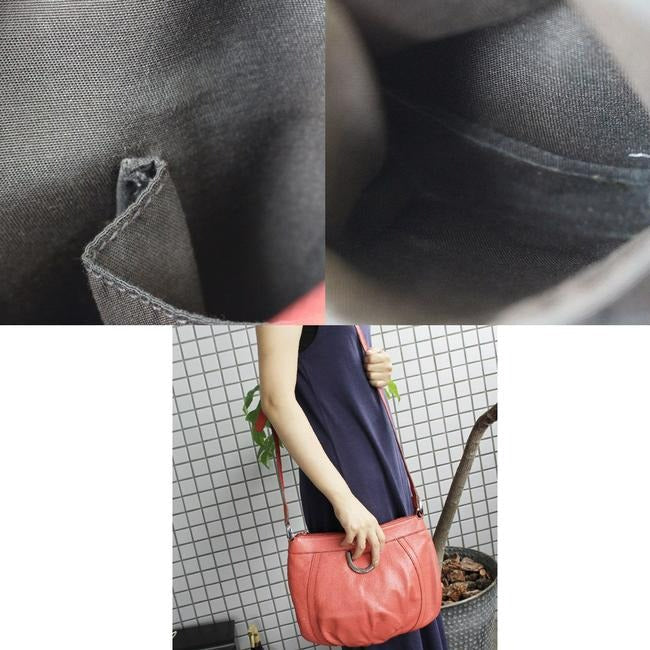 Gucci Abbey   Red Leather Hobo Bag