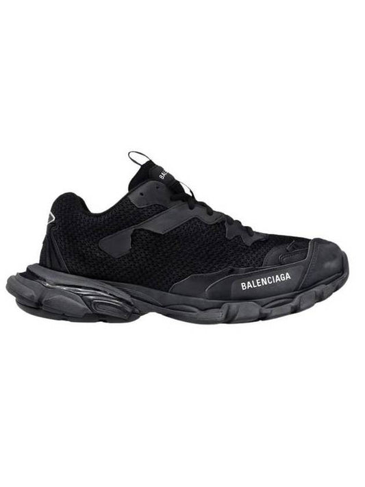 Luxury Balenciaga Trending 2025 Track 3 Low-Top Sneakers Black