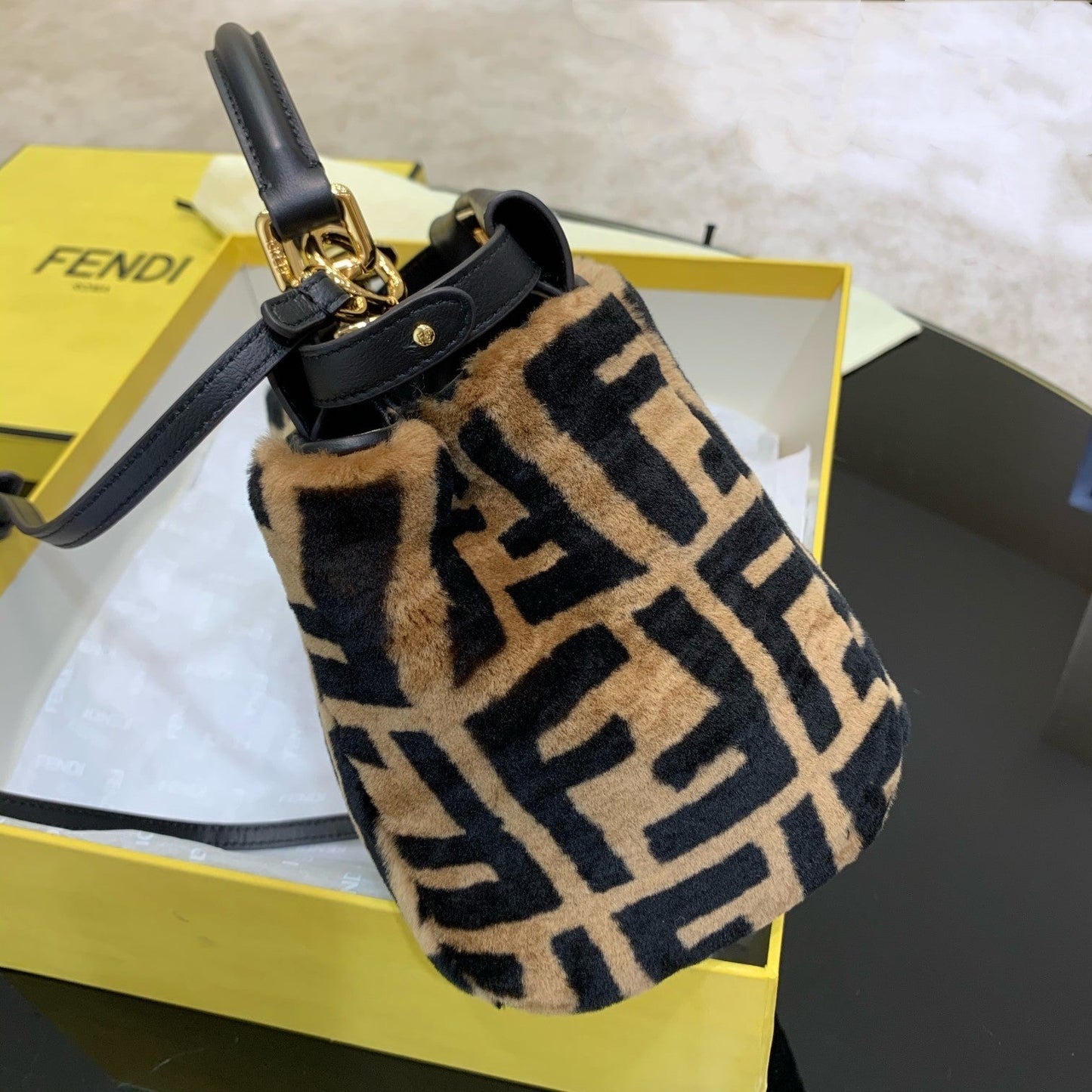 Top QualityTop Quality Handle Bag 27cm Brown