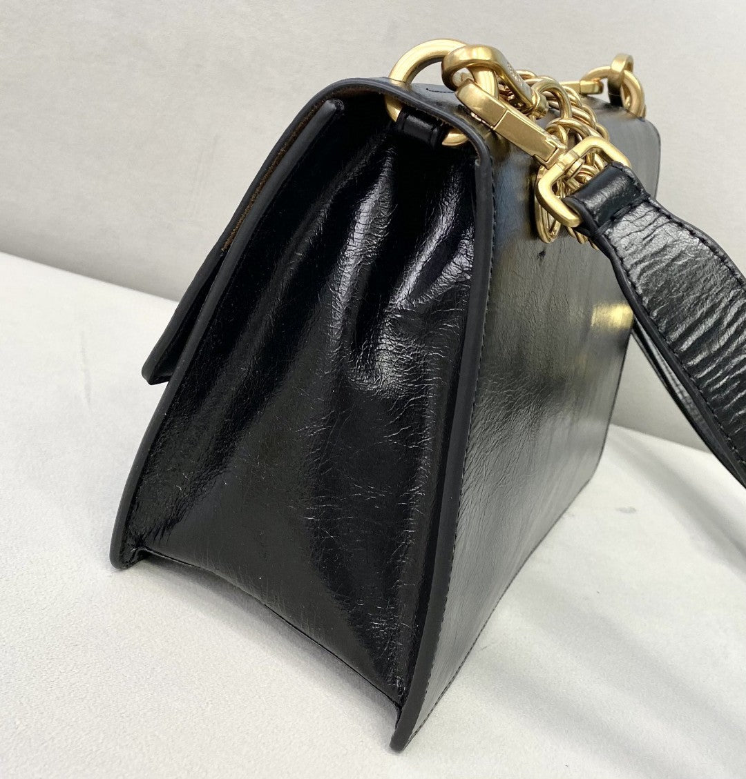 Top QualityTop Quality Kan U Small Black Bag For Woman 25cm/9.5in