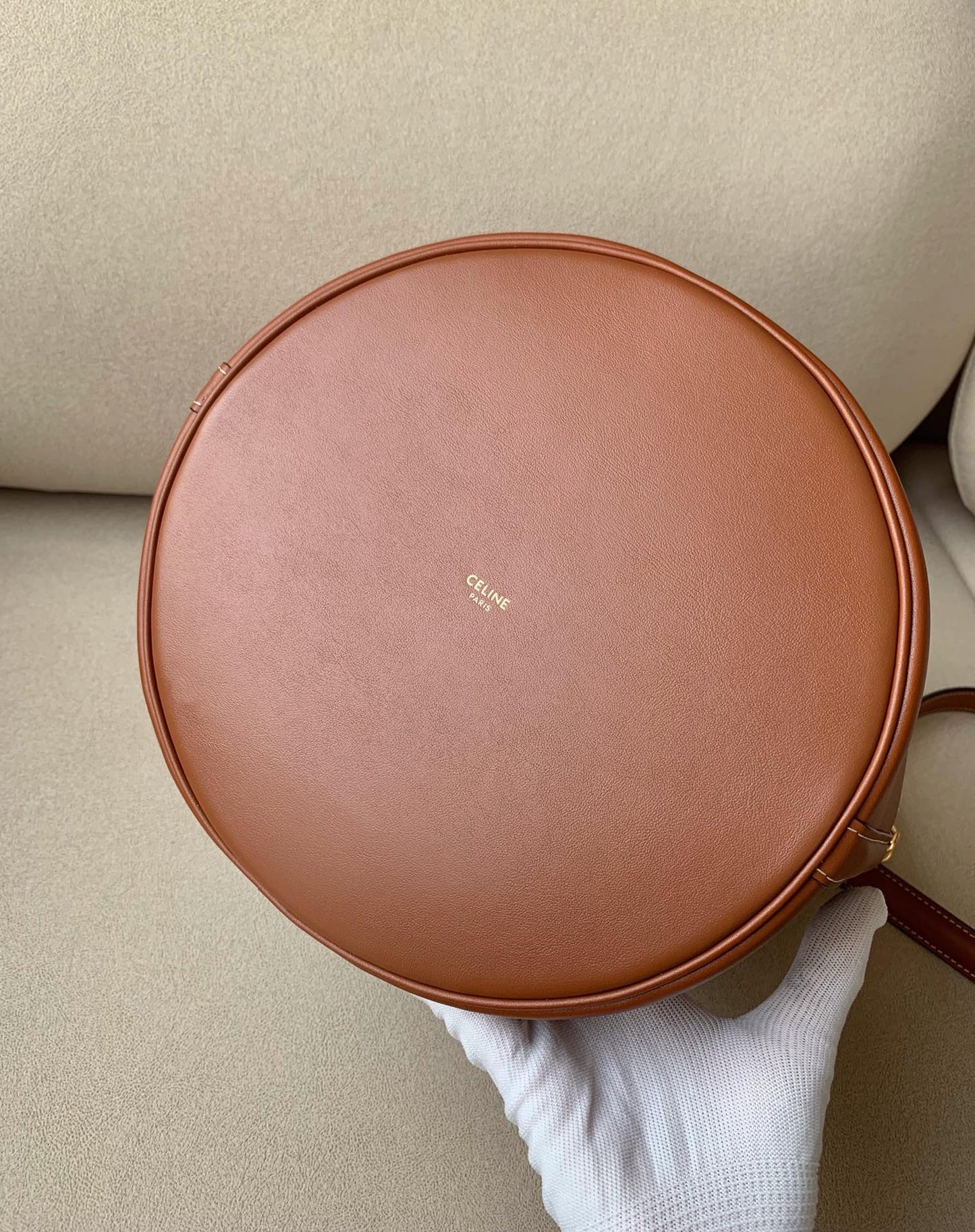 Top Quality Bucket 16 Bag Brown For Women 10in/25cm  195573CR4.04LU