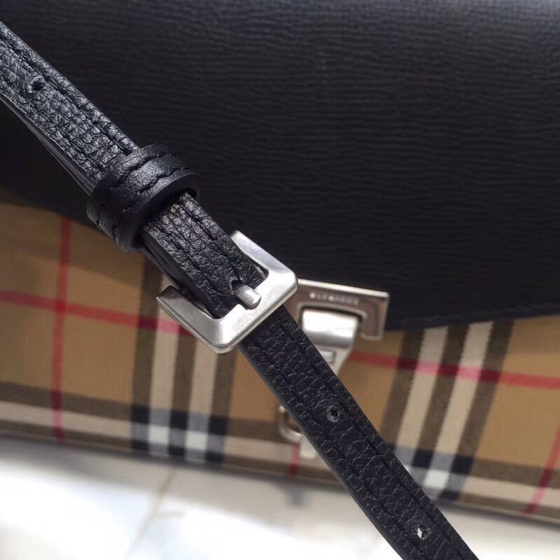 Top Quality Small  Check And Crossbody Bag Black For Women, Bags 9in/24cm