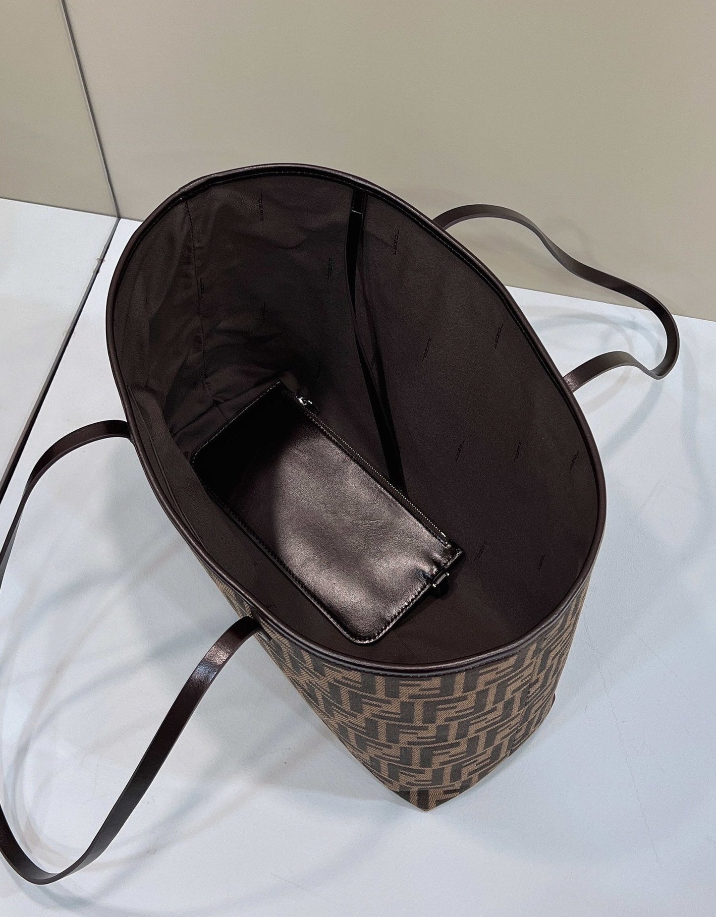 FI Tote Bag Brown For Woman 18.9in/48cm